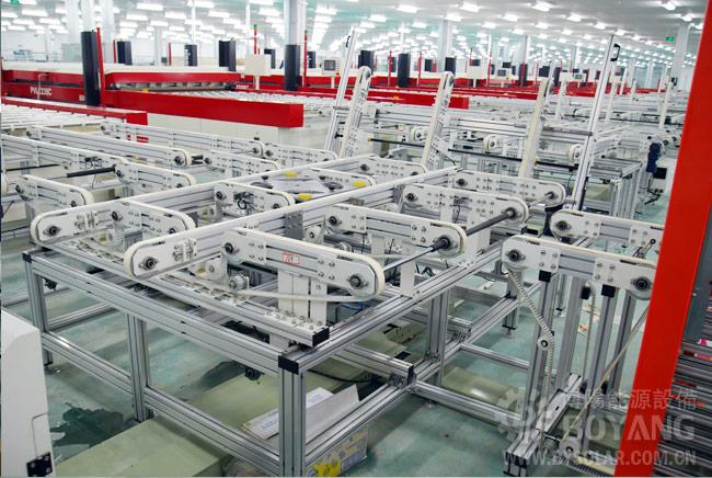 太阳能光伏组件生产线-智能旋转传输机