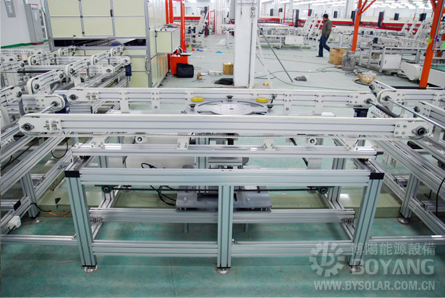 太阳能光伏组件生产线-180度自动旋转台