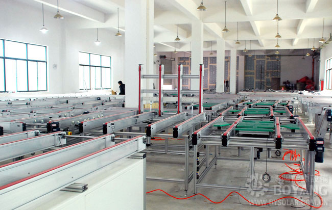 太阳能组件生产线-顶升旋转输送机