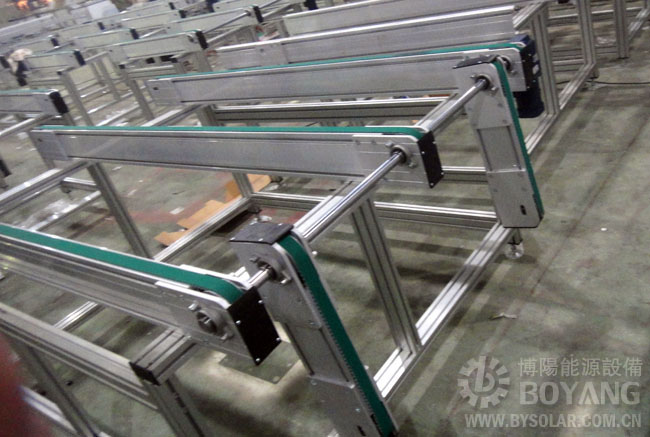 太阳能组件生产线-横向折叠通道
